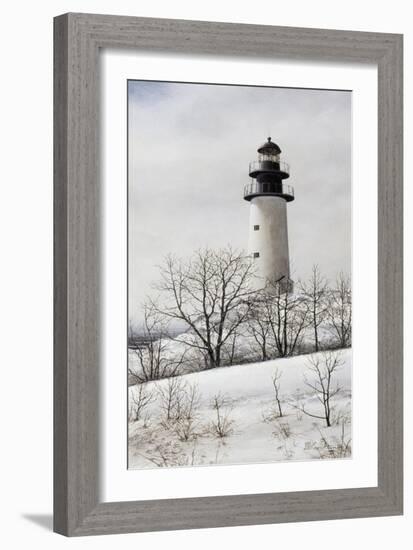 Wintery Light-David Knowlton-Framed Giclee Print