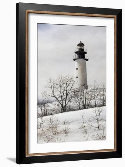 Wintery Light-David Knowlton-Framed Giclee Print