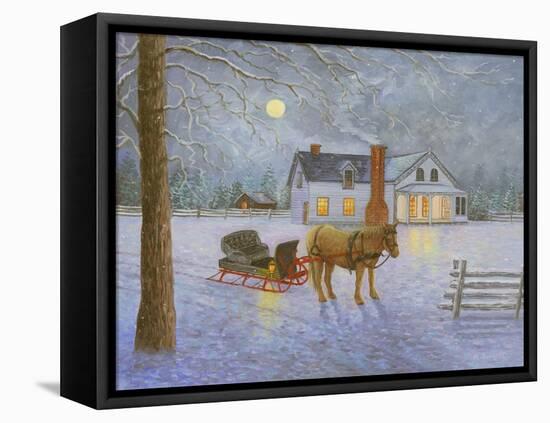 Wintery Night-Kevin Dodds-Framed Premier Image Canvas