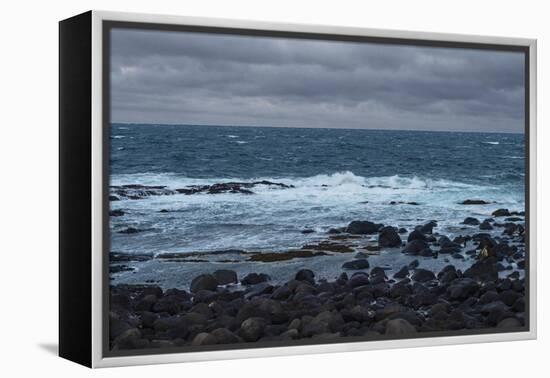 Wintry Coast-Chris Dunker-Framed Stretched Canvas