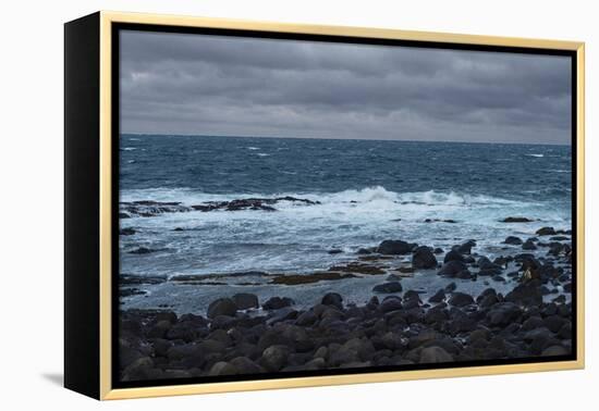 Wintry Coast-Chris Dunker-Framed Stretched Canvas