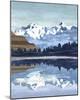 Wintry Peak-null-Mounted Giclee Print