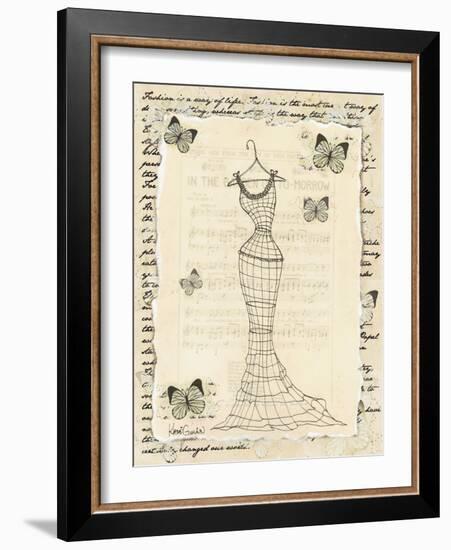 Wire Dress I-Katie Guinn-Framed Art Print