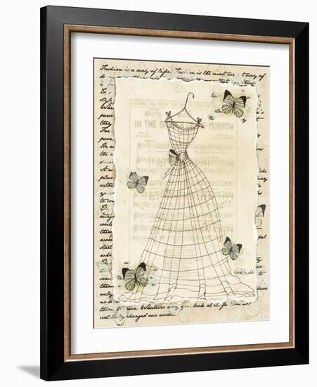 Wire Dress II-Katie Guinn-Framed Art Print