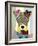 Wire Fox Terrier-Lanre Adefioye-Framed Giclee Print