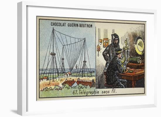 Wireless Telegraphy-null-Framed Giclee Print