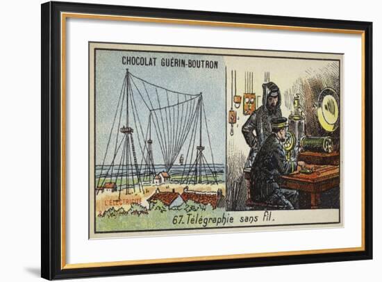 Wireless Telegraphy-null-Framed Giclee Print