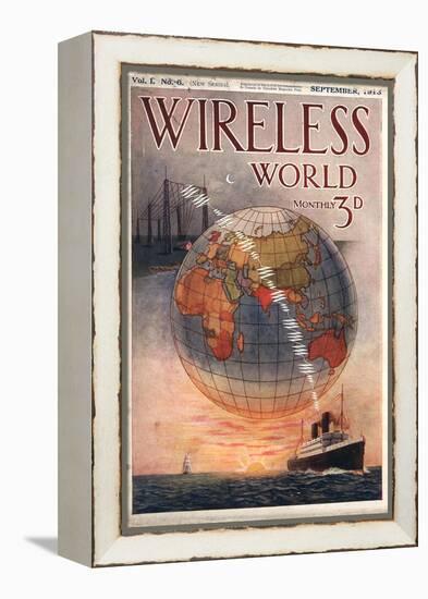 Wireless world, Radios Magazine, UK, 1916-null-Framed Premier Image Canvas