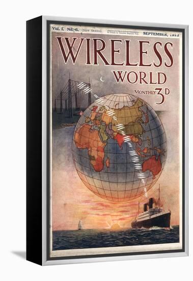 Wireless world, Radios Magazine, UK, 1916-null-Framed Premier Image Canvas