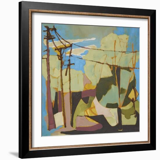 Wires II-Erin McGee Ferrell-Framed Art Print