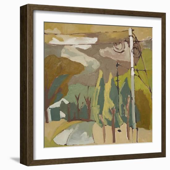 Wires III-Erin McGee Ferrell-Framed Art Print