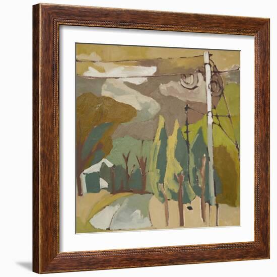 Wires III-Erin McGee Ferrell-Framed Art Print