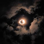 Beautiful Shot of the Solar Eclipse-Wirestock-Laminated Photographic Print