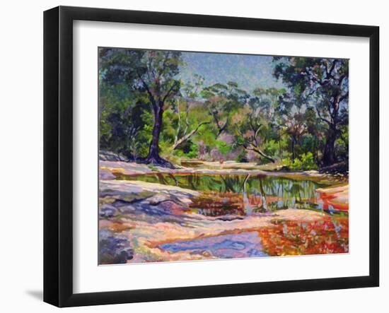 Wirreanda Creek, New South Wales, Australia-Robert Tyndall-Framed Giclee Print