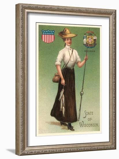 Wisconsin Belle-null-Framed Art Print