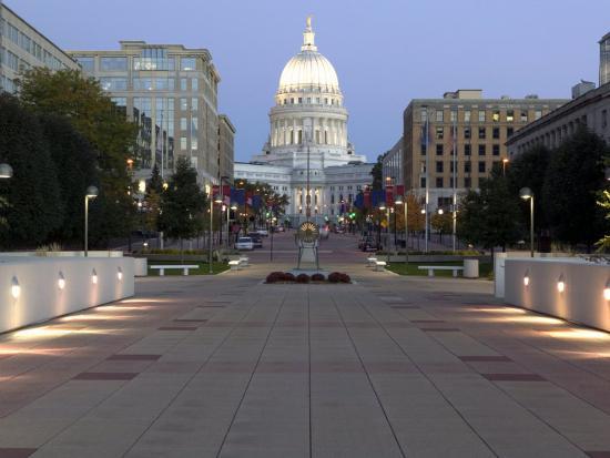 Reflecting Madisons Changing Capitol >> Wisconsin State Capitol Building Madison Wi Photographic Print By Reflecting Madisons Changing Capitol >> Wisconsin State Capitol Building Madison Wi Photographic Print By