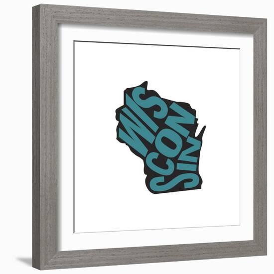 Wisconsin-Art Licensing Studio-Framed Giclee Print