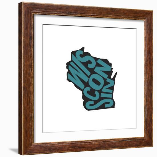 Wisconsin-Art Licensing Studio-Framed Giclee Print