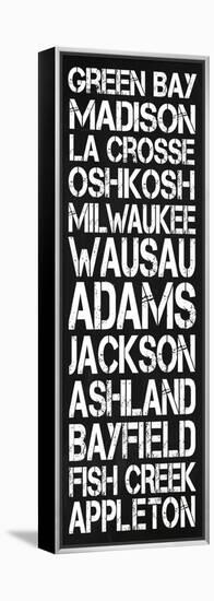 Wisconsin-Lauren Gibbons-Framed Stretched Canvas