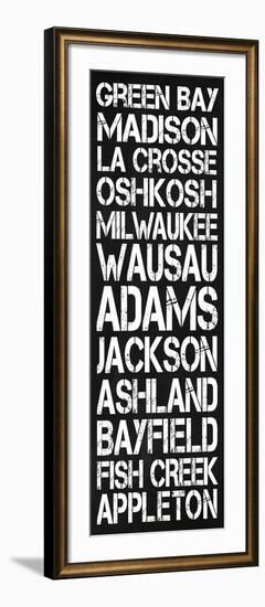 Wisconsin-Lauren Gibbons-Framed Art Print