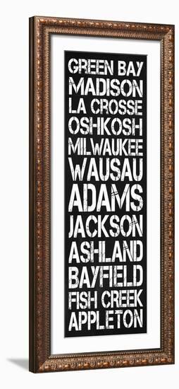 Wisconsin-Lauren Gibbons-Framed Art Print