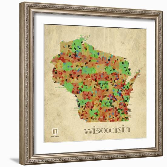 Wisconsin-David Bowman-Framed Giclee Print