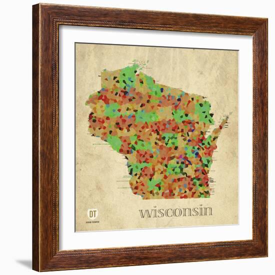 Wisconsin-David Bowman-Framed Giclee Print