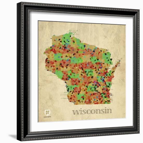 Wisconsin-David Bowman-Framed Giclee Print