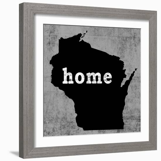 Wisconsin -Luke Wilson-Framed Art Print