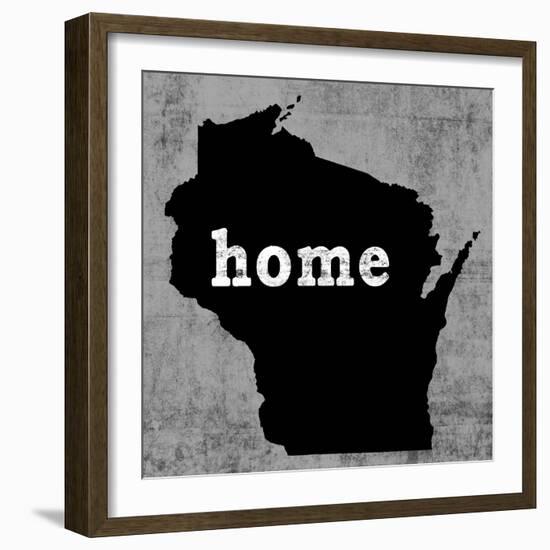 Wisconsin -Luke Wilson-Framed Art Print