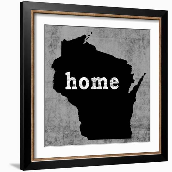 Wisconsin -Luke Wilson-Framed Art Print