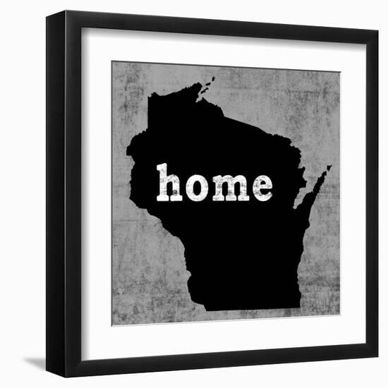 Wisconsin -Luke Wilson-Framed Art Print