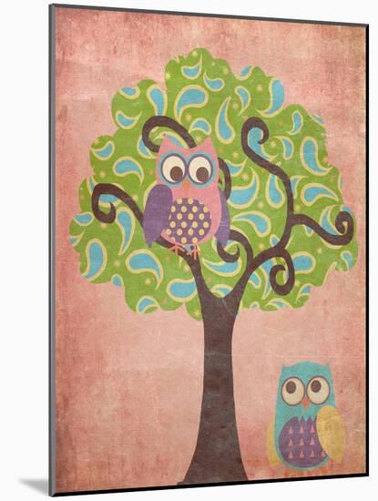 Wisdom in Tree II-Andi Metz-Mounted Art Print