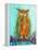 Wise Owl-Karrie Evenson-Framed Stretched Canvas