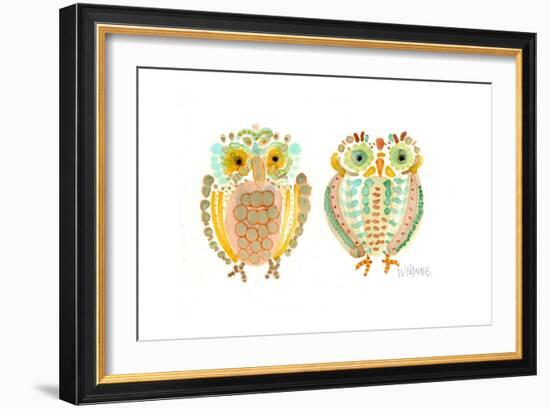 Wise Owls-Wyanne-Framed Giclee Print