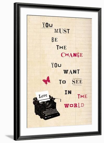 Wise Words II-Tom Frazier-Framed Giclee Print