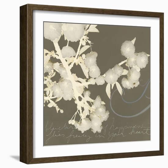 Wishes and Leaves II-Amy Melious-Framed Art Print