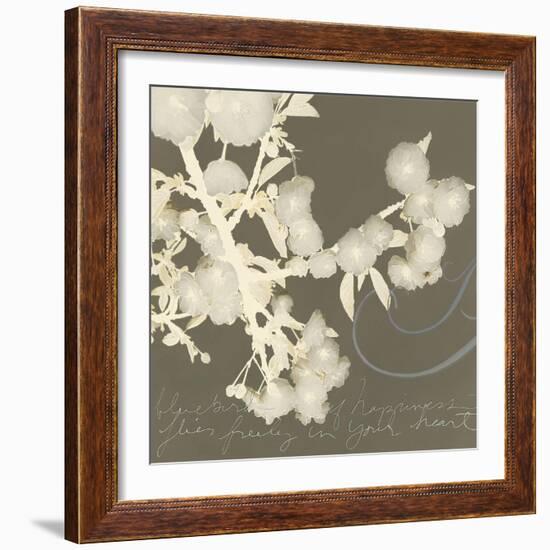 Wishes and Leaves II-Amy Melious-Framed Art Print