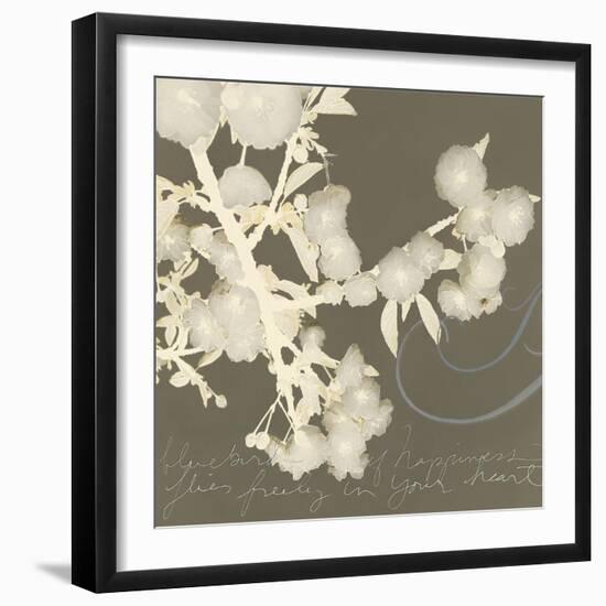 Wishes and Leaves II-Amy Melious-Framed Art Print