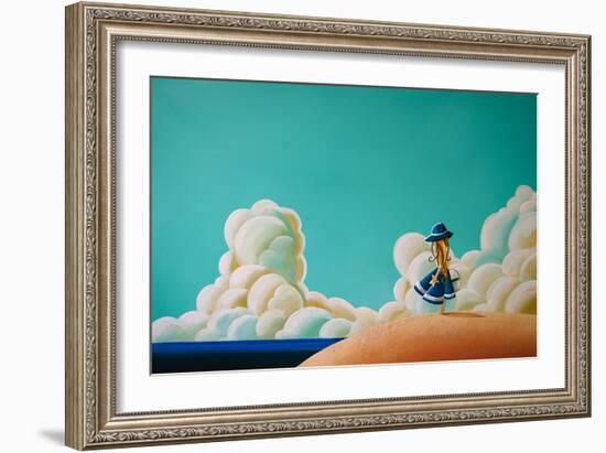 Wishes By The Sea-Cindy Thornton-Framed Art Print