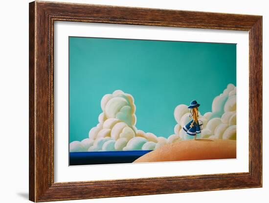 Wishes By The Sea-Cindy Thornton-Framed Art Print