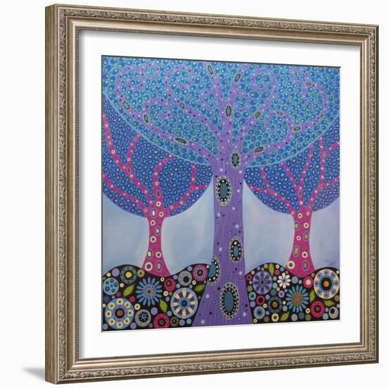 Wishing Trees-Lynn Hughes-Framed Giclee Print