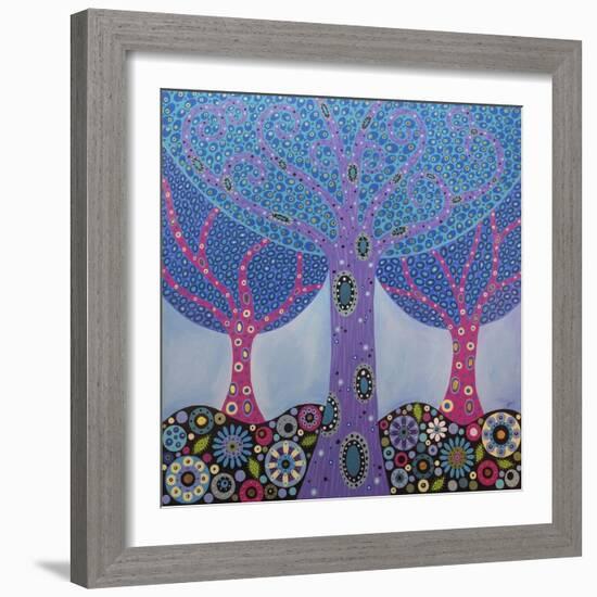 Wishing Trees-Lynn Hughes-Framed Giclee Print