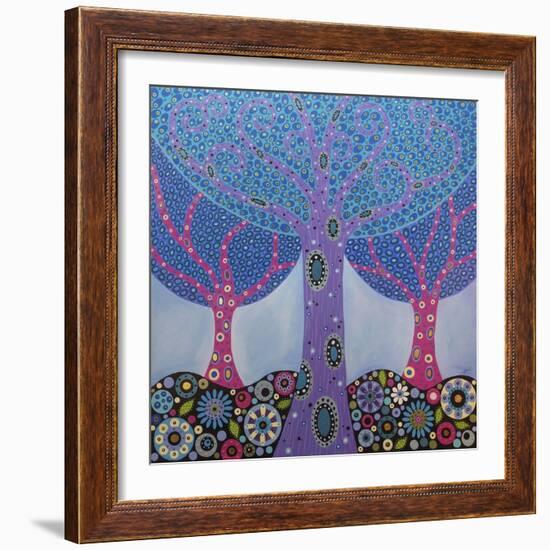 Wishing Trees-Lynn Hughes-Framed Giclee Print