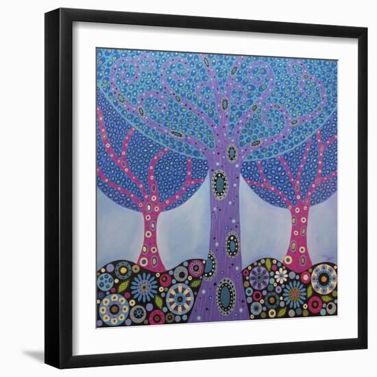 Wishing Trees-Lynn Hughes-Framed Giclee Print