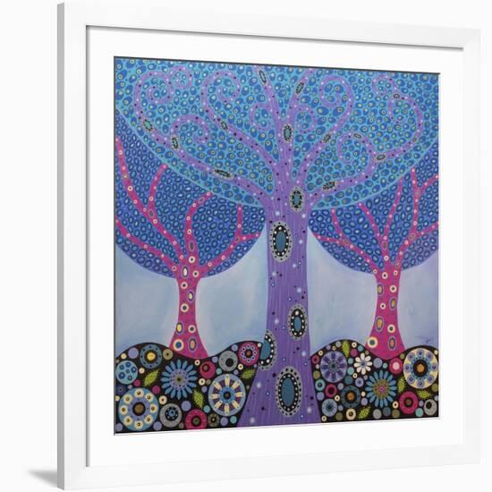 Wishing Trees-Lynn Hughes-Framed Premium Giclee Print