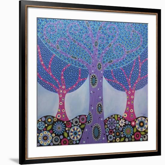 Wishing Trees-Lynn Hughes-Framed Premium Giclee Print