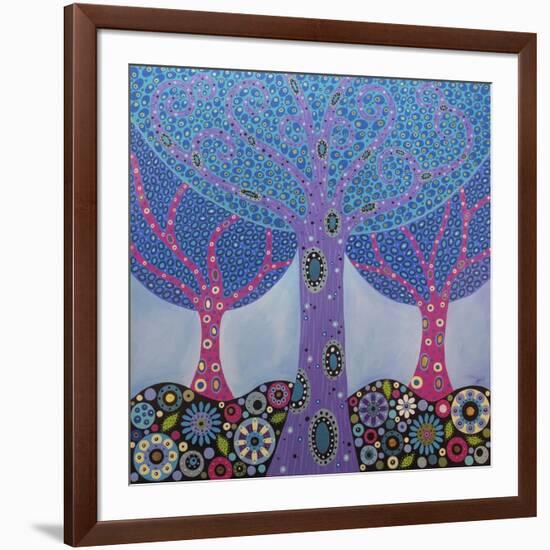 Wishing Trees-Lynn Hughes-Framed Premium Giclee Print