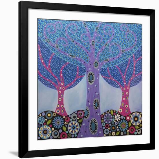 Wishing Trees-Lynn Hughes-Framed Premium Giclee Print