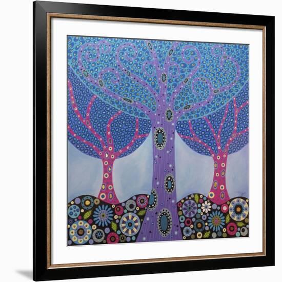 Wishing Trees-Lynn Hughes-Framed Premium Giclee Print